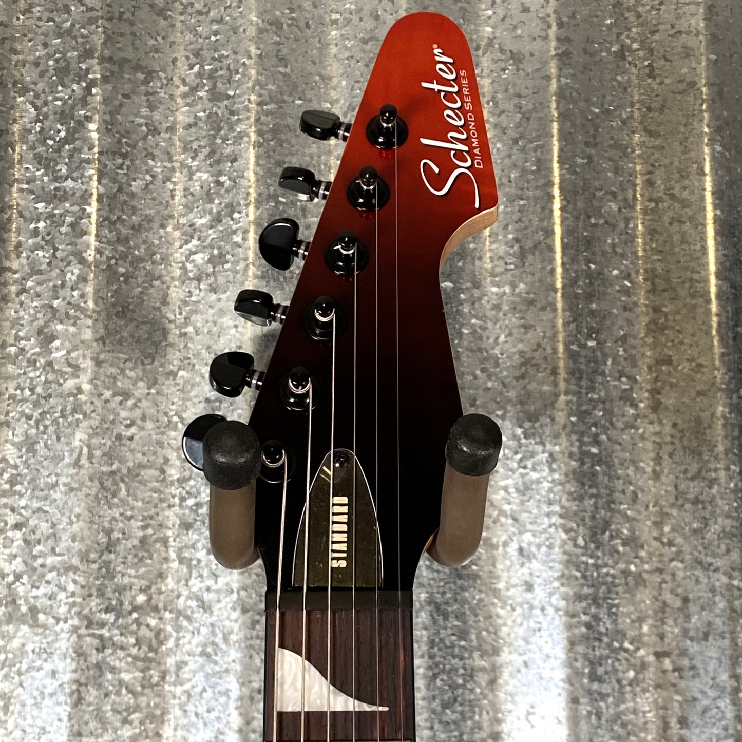 Schecter Avenger Standard Blood Burst Guitar #1028