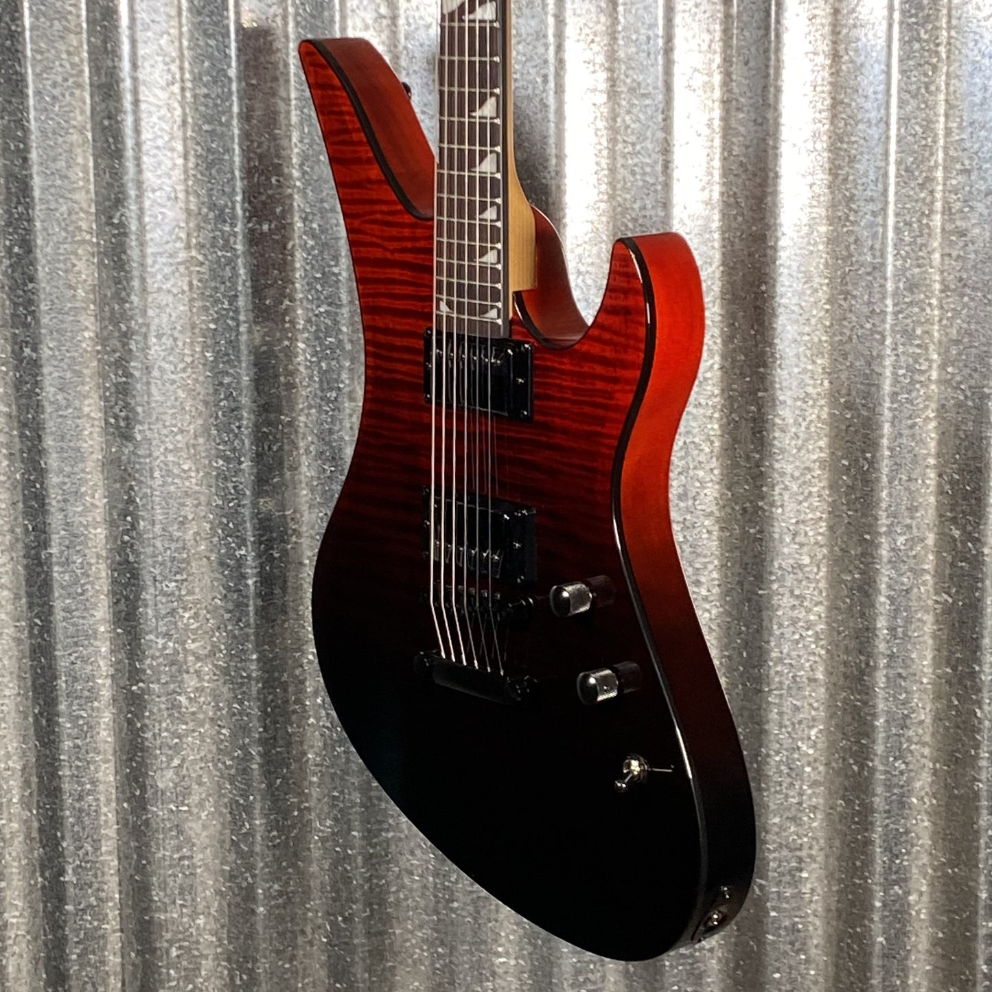 Schecter Avenger Standard Blood Burst Guitar #1028