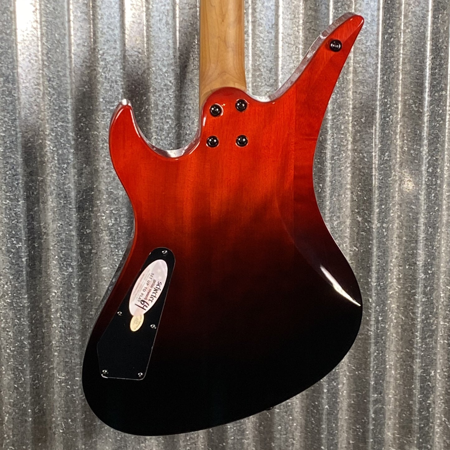 Schecter Avenger Standard Blood Burst Guitar #1028