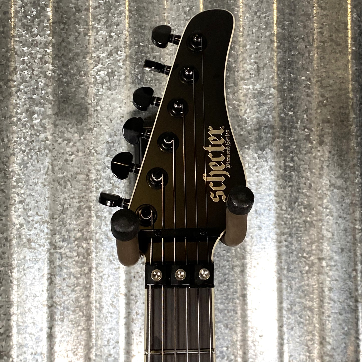 Schecter PT FR-S SLS Elite Evil Twin Floyd Rose Sustainiac Satin Black Fishman Guitar #0035