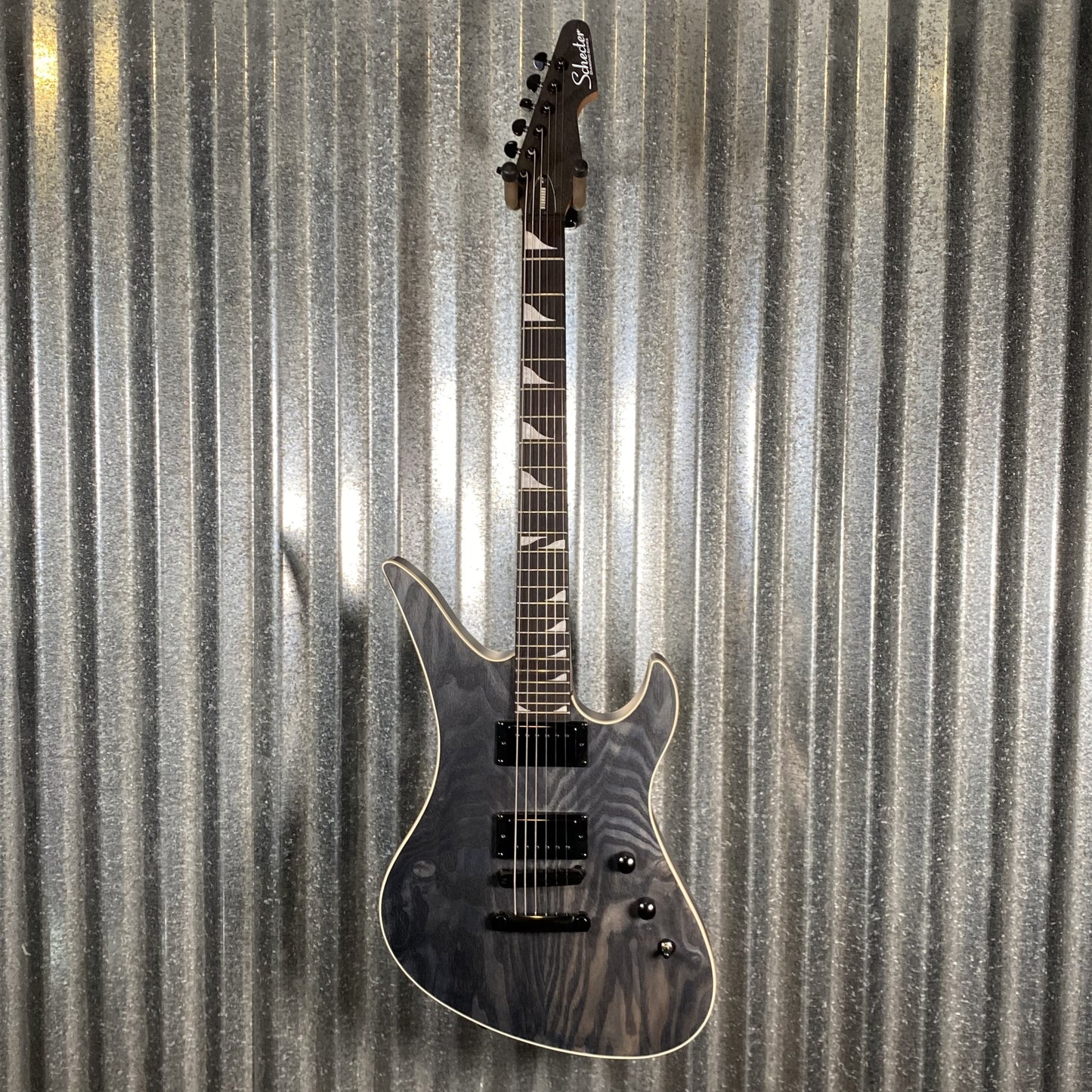 Schecter Avenger Standard Charcoal Satin Guitar #1438