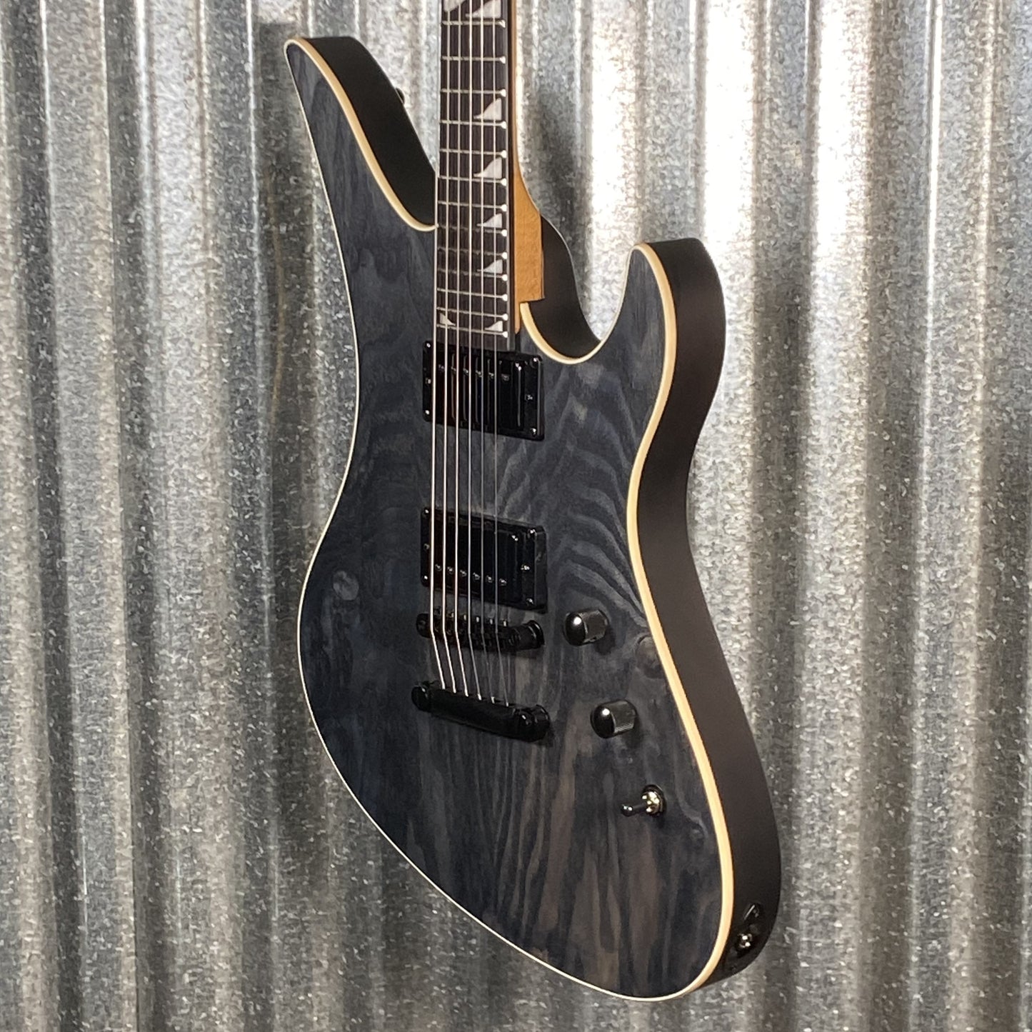 Schecter Avenger Standard Charcoal Satin Guitar #1438