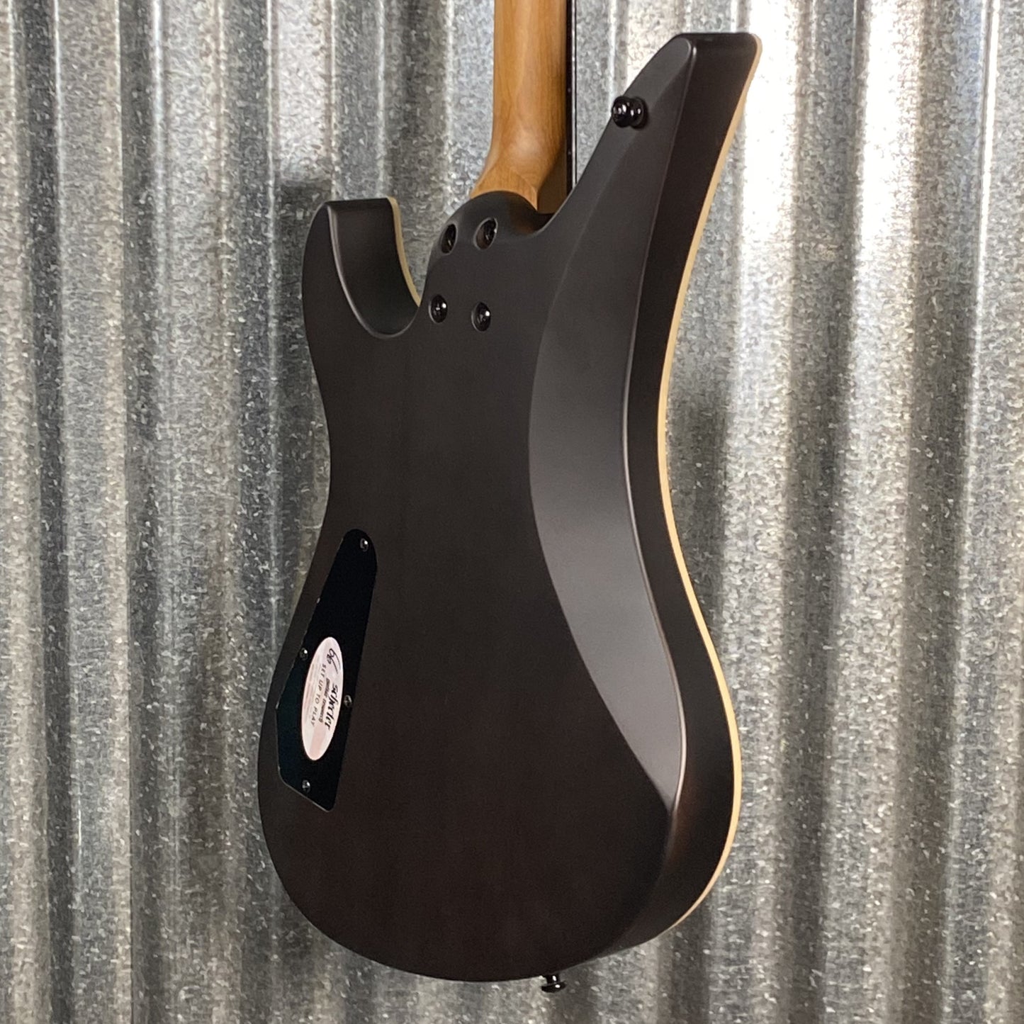 Schecter Avenger Standard Charcoal Satin Guitar #1438