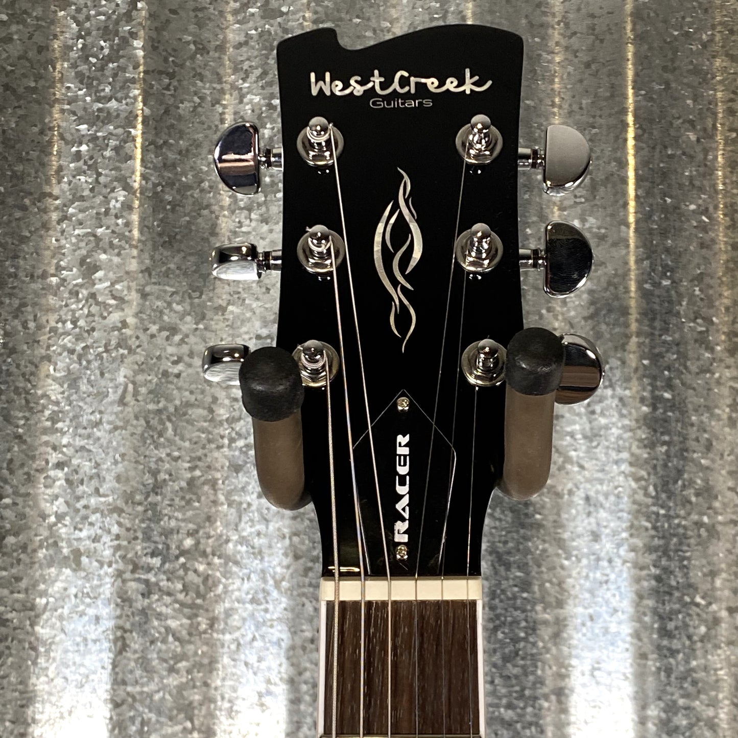 Westcreek Guitars Racer SG Offset Style Black #0295 Used
