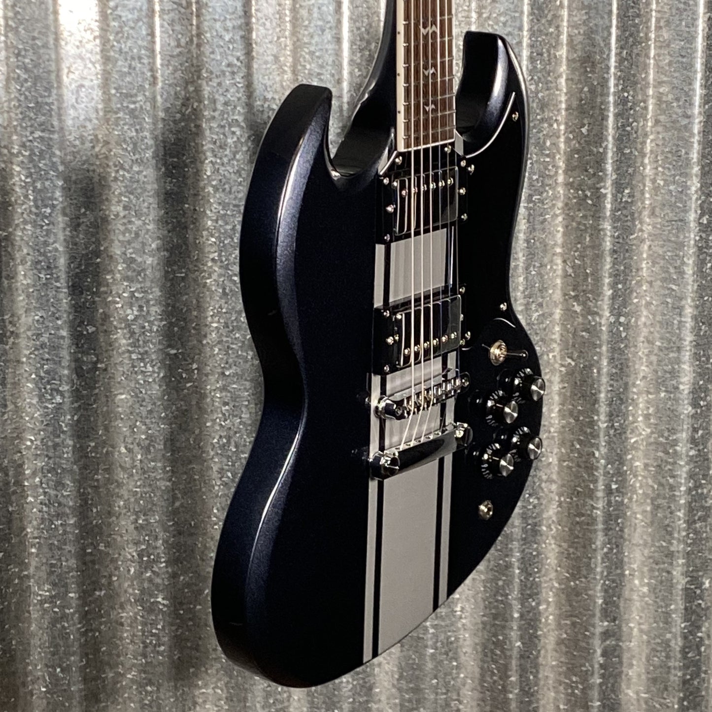 Westcreek Guitars Racer SG Offset Style Black #0295 Used