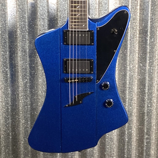 Westcreek Guitars Mirage T Bird Style Dual Humbucker Guitar Blue #0011 Used
