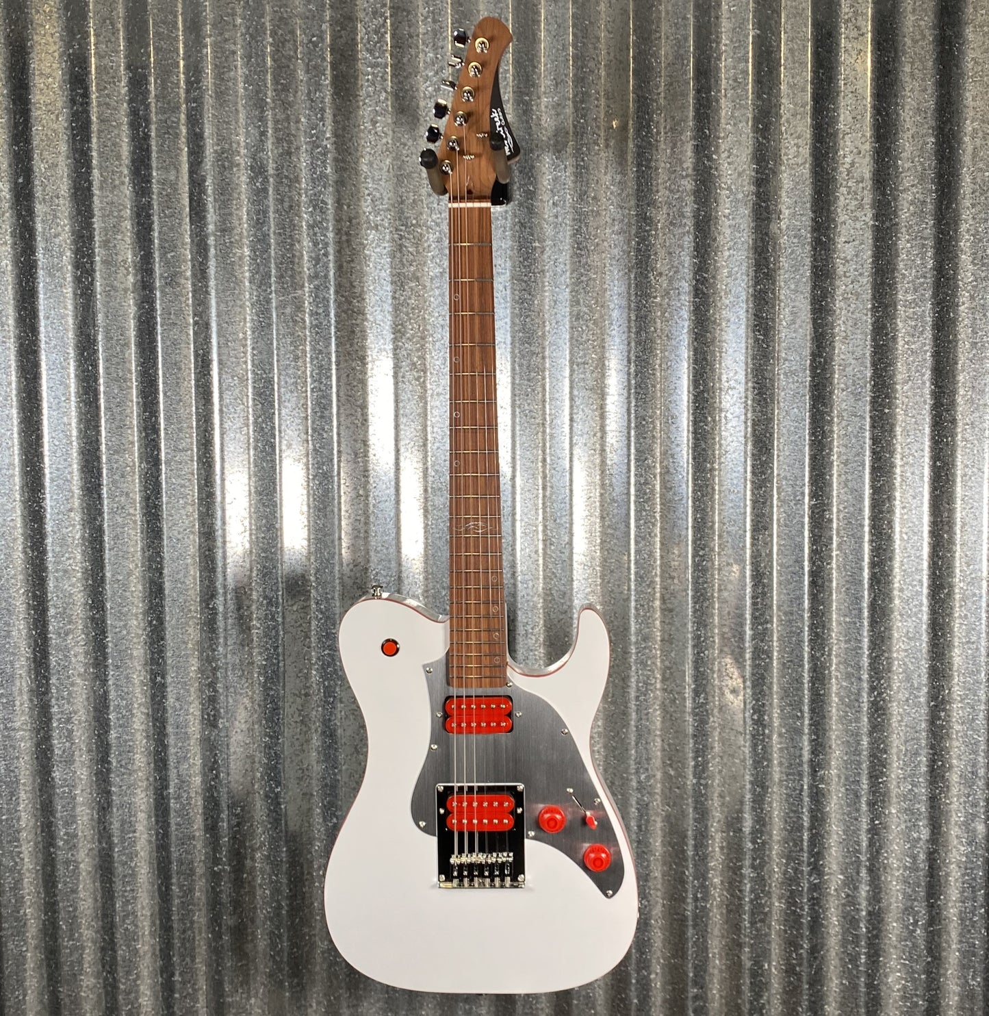 Westcreek Guitars TT-50KS T Style Dual Humbucker Guitar White #0096 Used