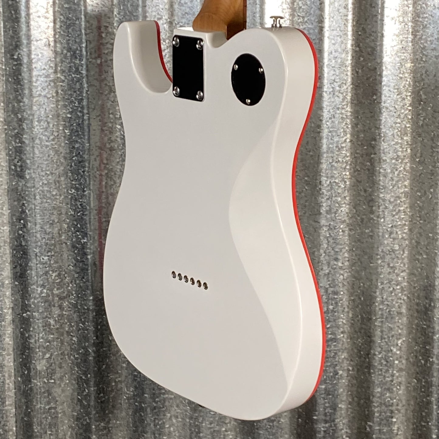 Westcreek Guitars TT-50KS T Style Dual Humbucker Guitar White #0096 Used