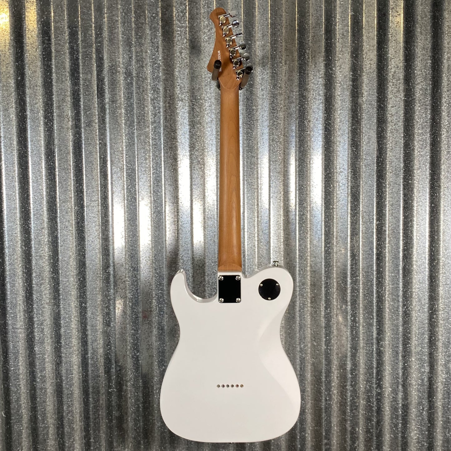 Westcreek Guitars TT-50KS T Style Dual Humbucker Guitar White #0096 Used