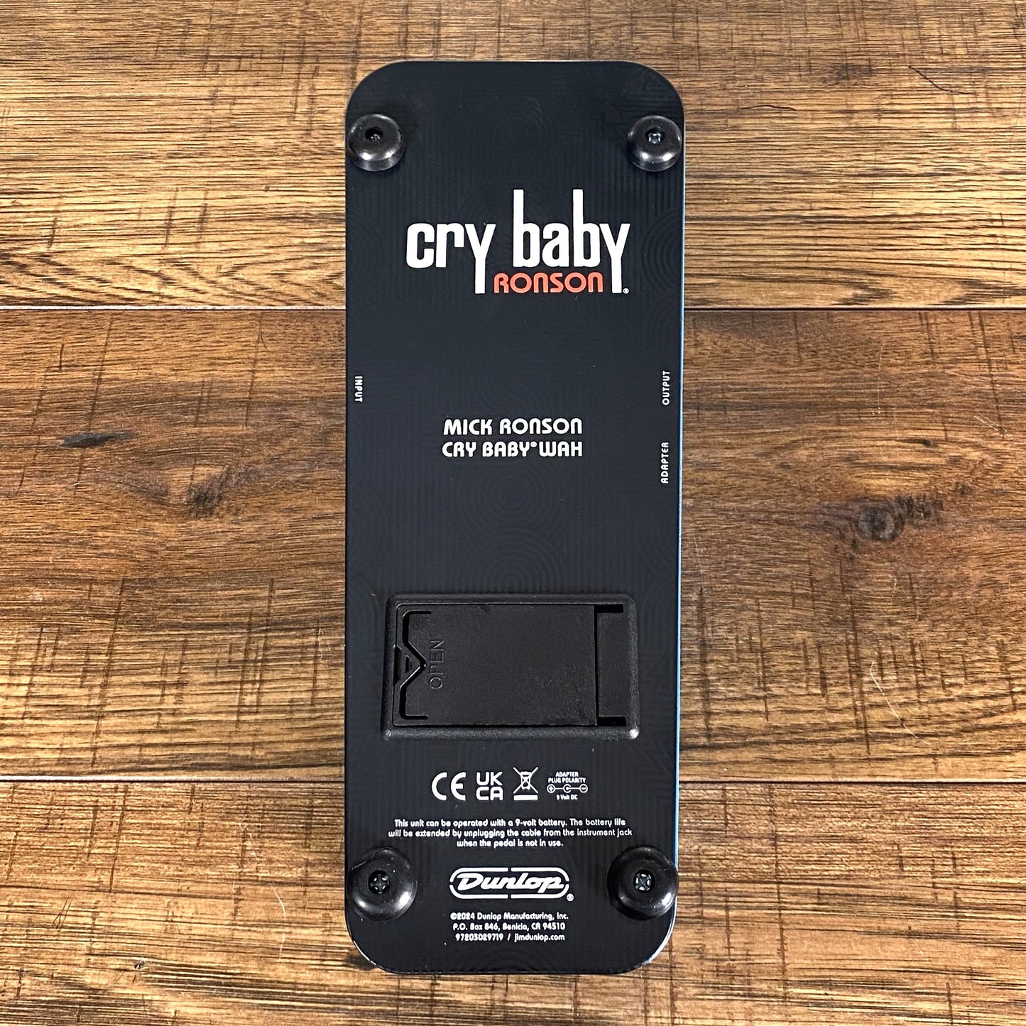 Dunlop MR95LTD Limited Edition Mick Ronson RONSON Cry Baby Wah Guitar Effect Pedal