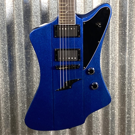 Westcreek Guitars Mirage T Bird Style Dual Humbucker Guitar Blue #0018 Used