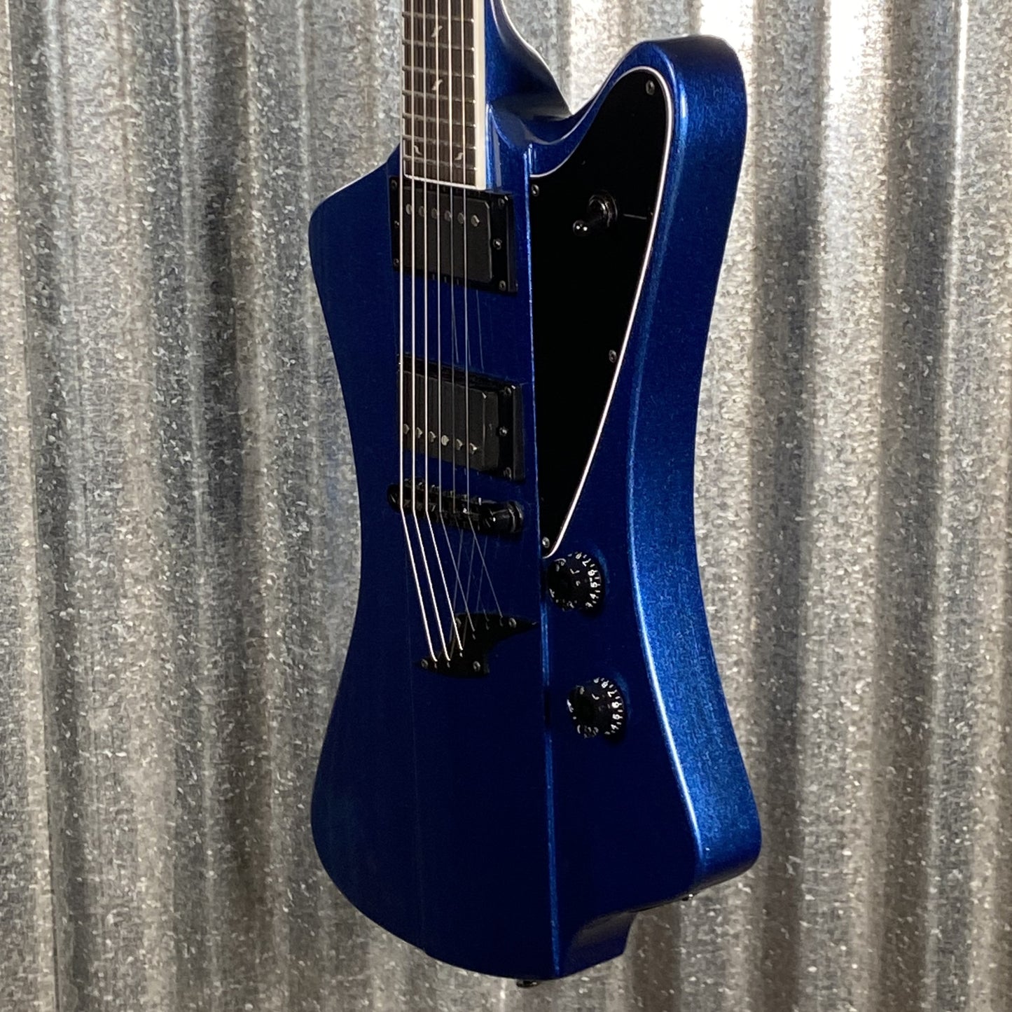 Westcreek Guitars Mirage T Bird Style Dual Humbucker Guitar Blue #0018 Used