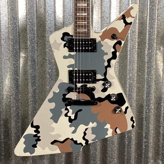 Westcreek Guitars Revenge Explorer Style Camo #0050 Used