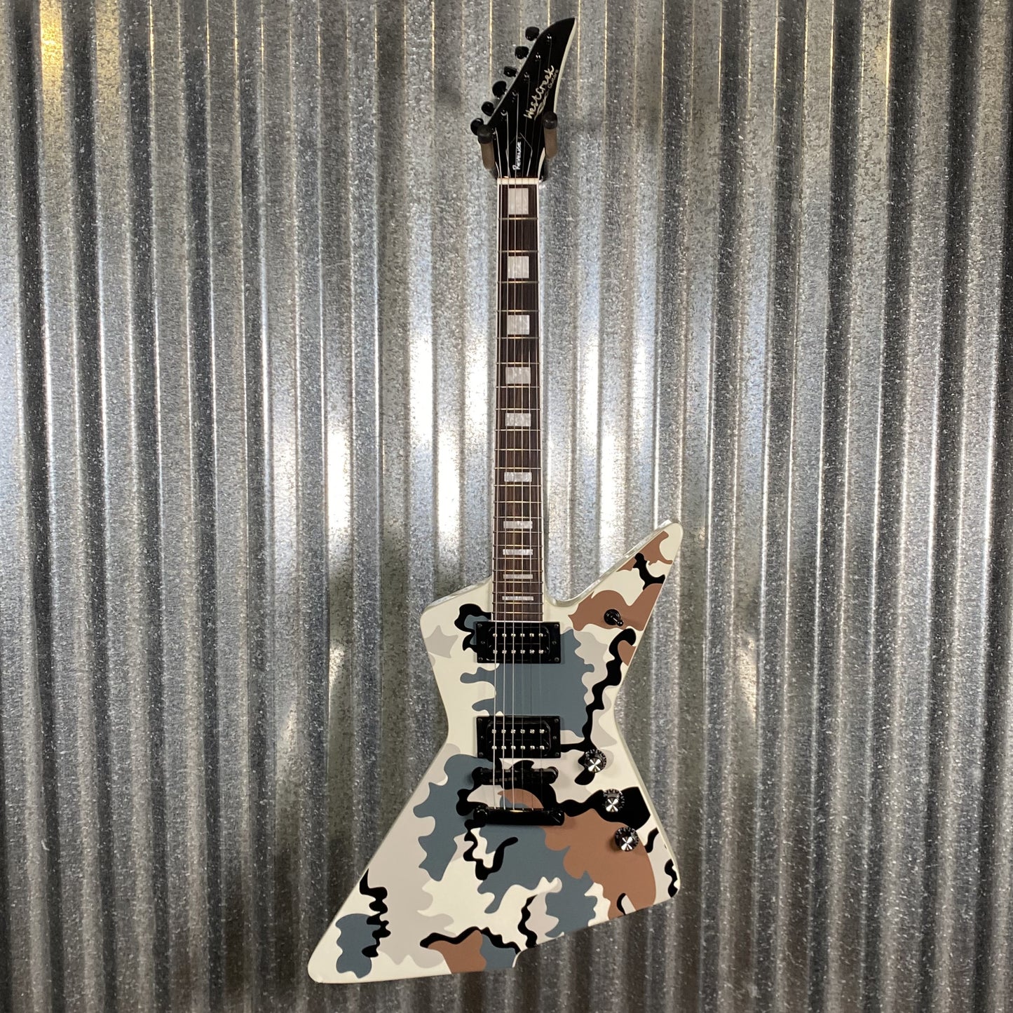Westcreek Guitars Revenge Explorer Style Camo #0050 Used