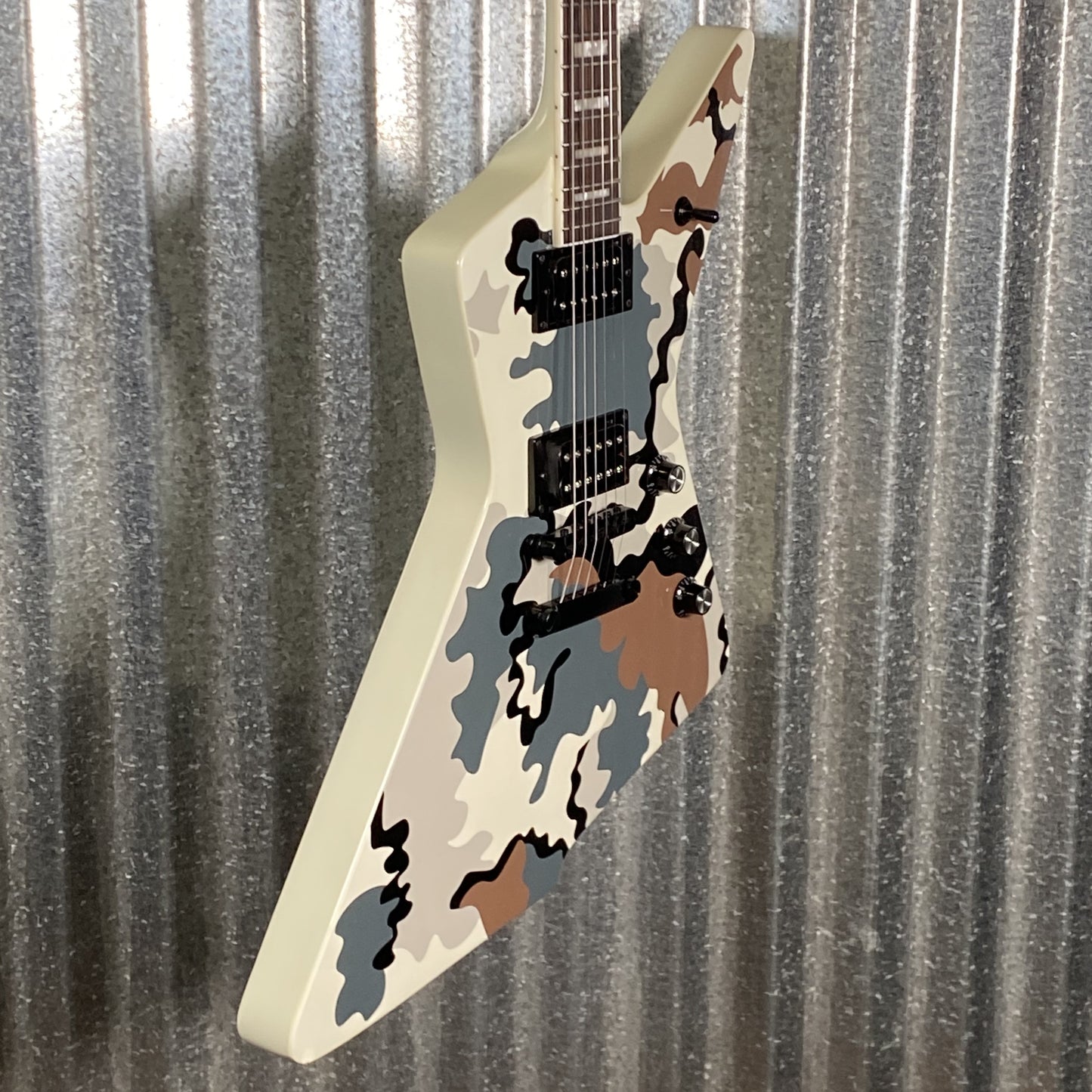 Westcreek Guitars Revenge Explorer Style Camo #0050 Used