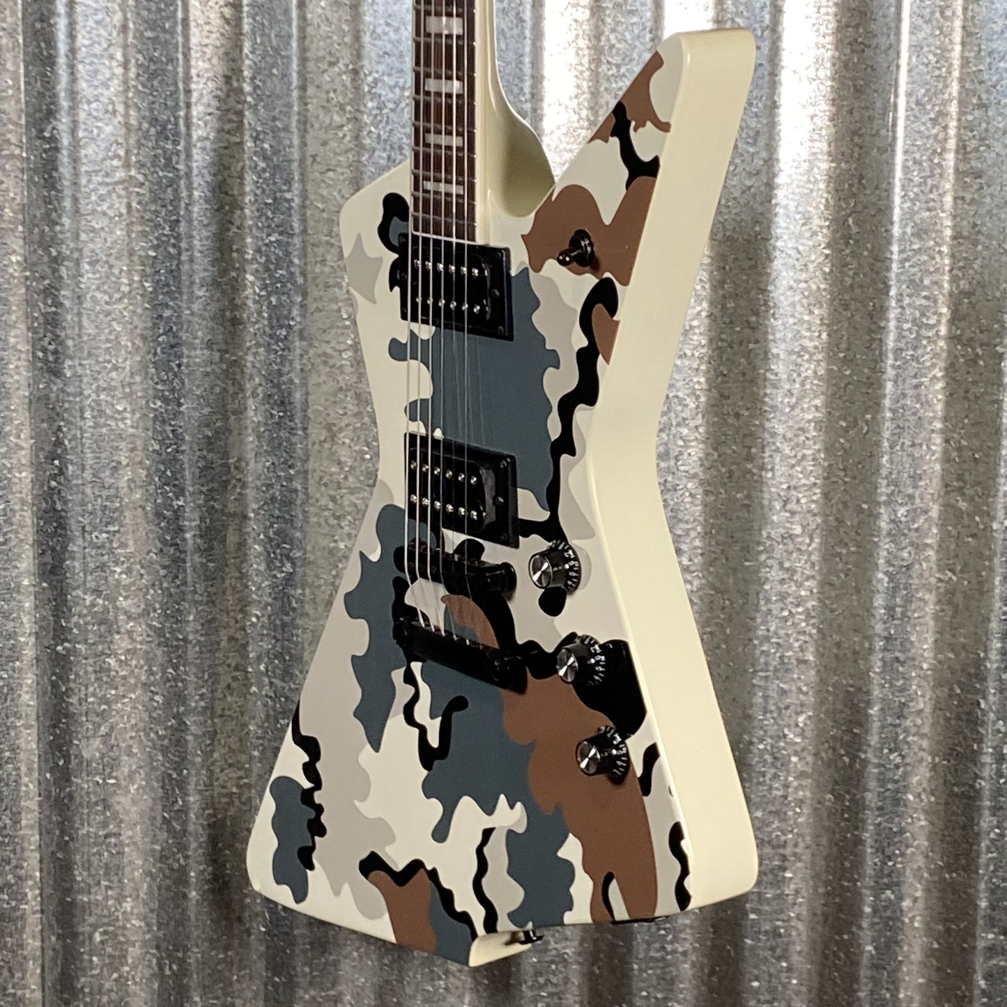 Westcreek Guitars Revenge Explorer Style Camo #0050 Used