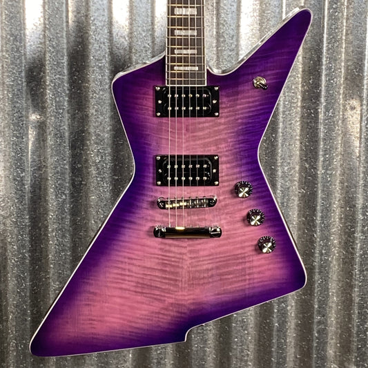 Westcreek Guitars Revenge Explorer Style Transparent Purple #0079 Used