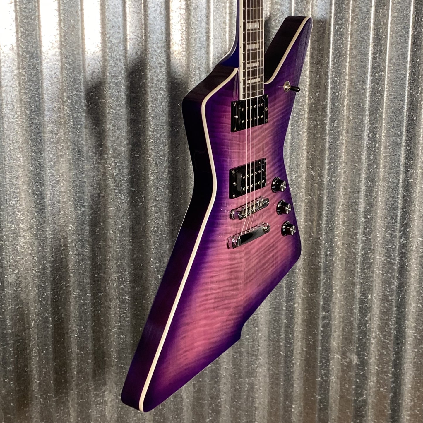 Westcreek Guitars Revenge Explorer Style Transparent Purple #0079 Used