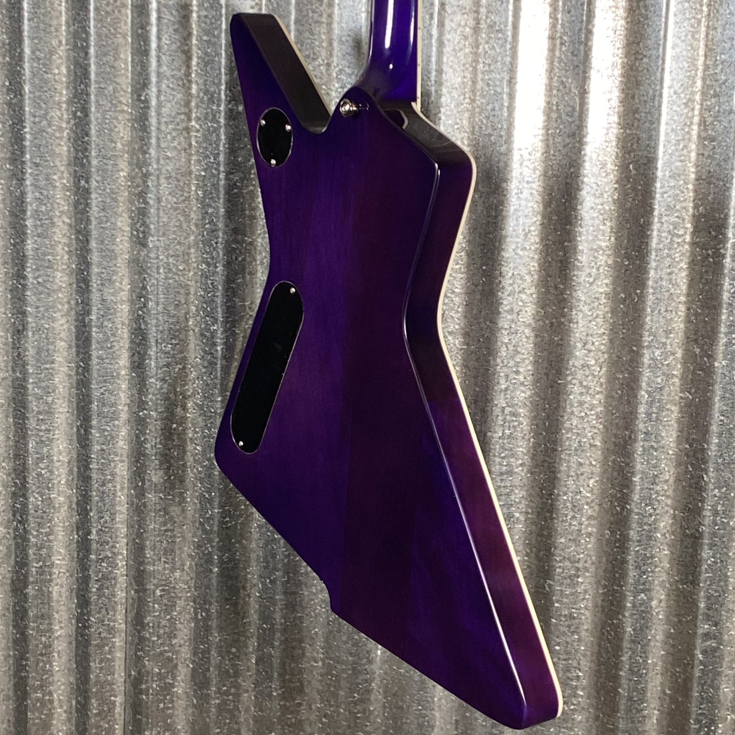 Westcreek Guitars Revenge Explorer Style Transparent Purple #0079 Used