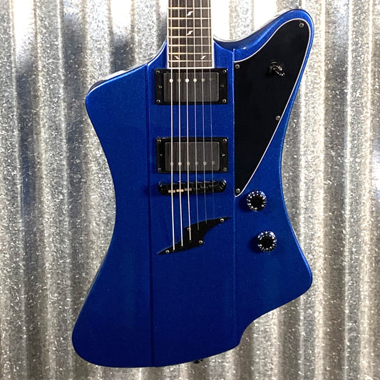 Westcreek Guitars Mirage T Bird Style Dual Humbucker Guitar Blue #0047 Used
