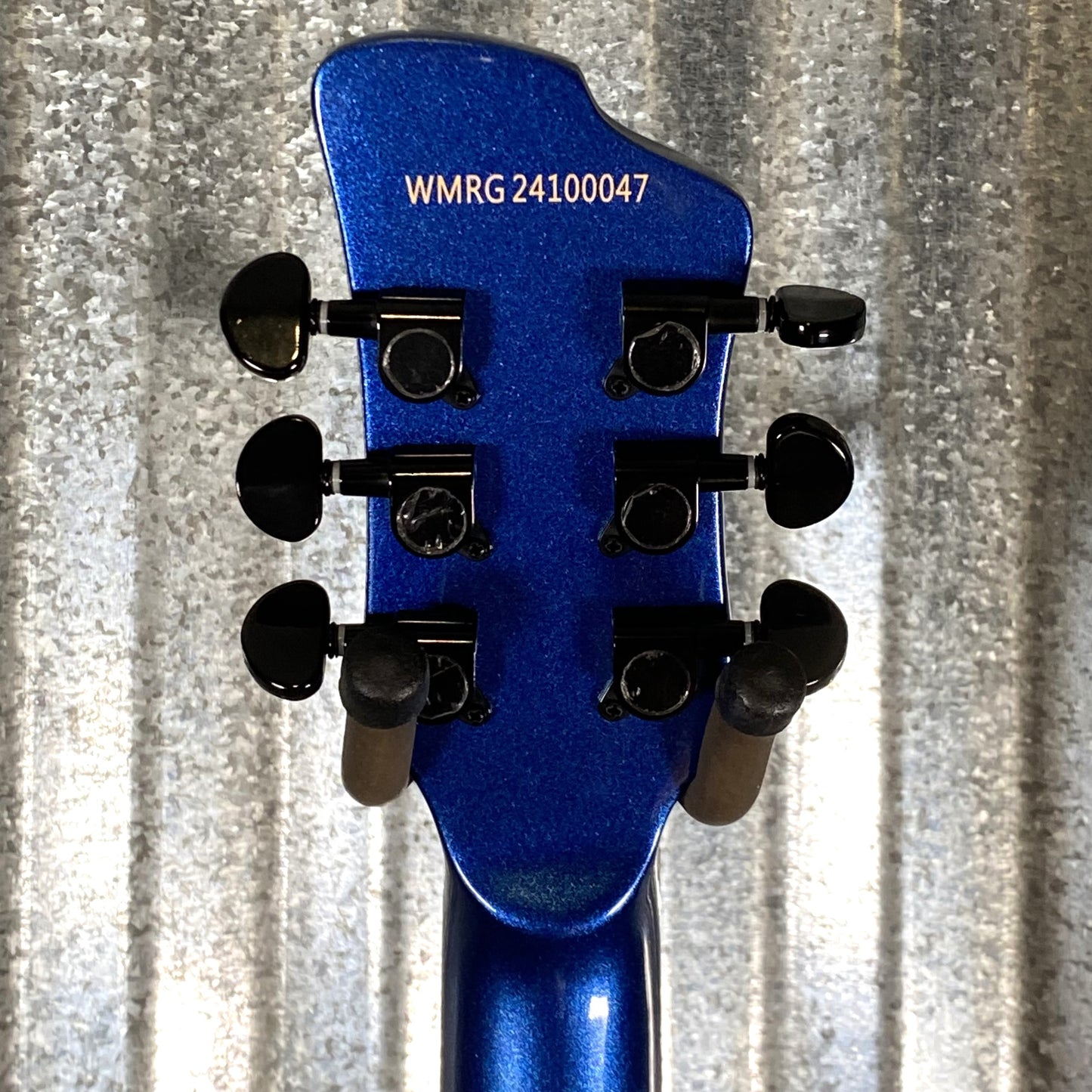 Westcreek Guitars Mirage T Bird Style Dual Humbucker Guitar Blue #0047 Used