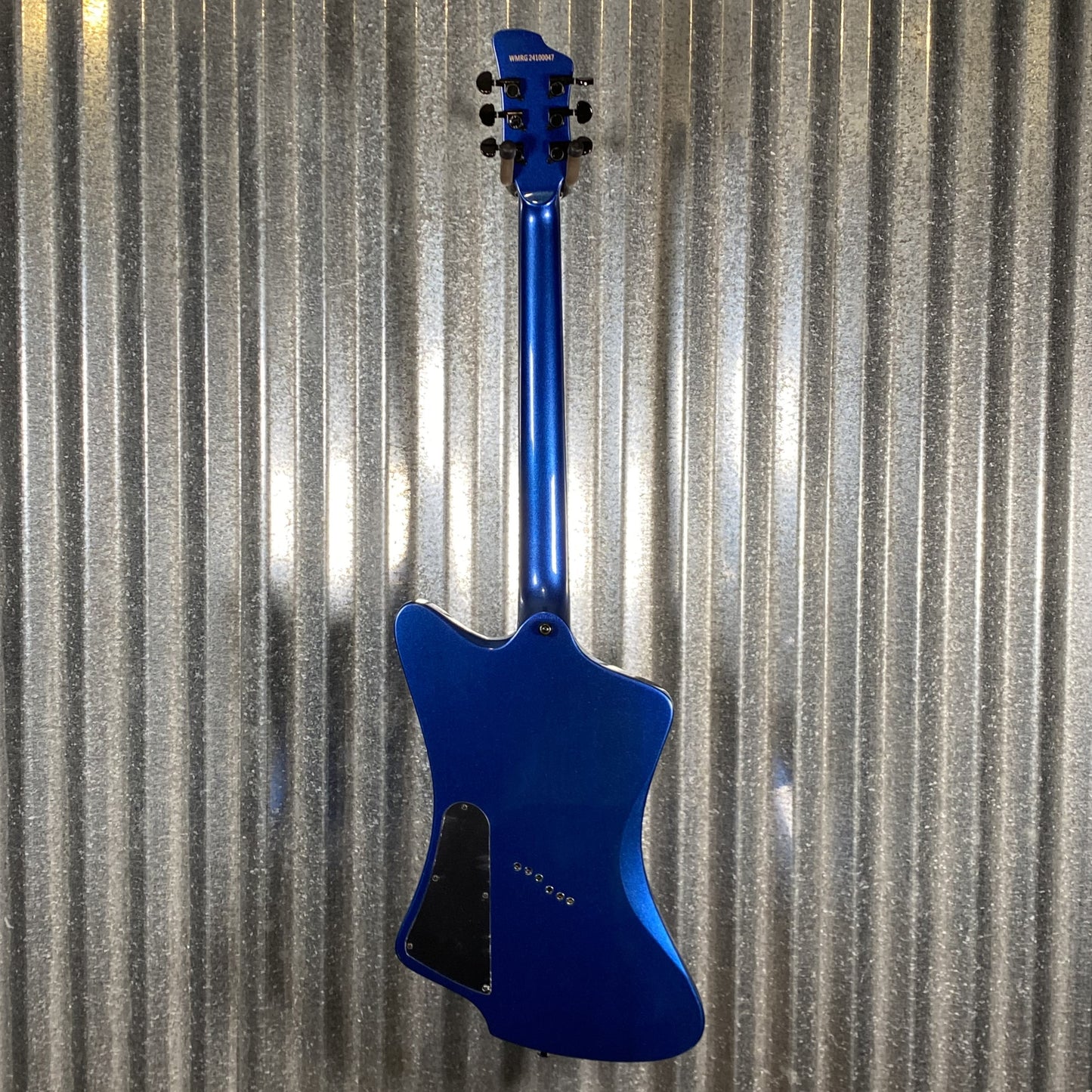 Westcreek Guitars Mirage T Bird Style Dual Humbucker Guitar Blue #0047 Used