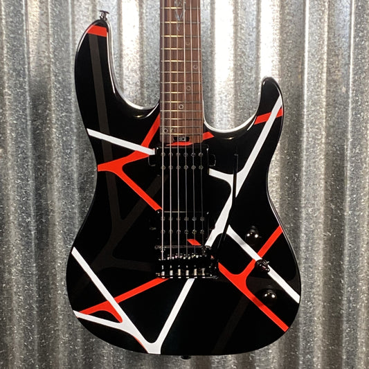 Westcreek Guitars JX-50 HH Strat Style Red White Stripe #0038 Used