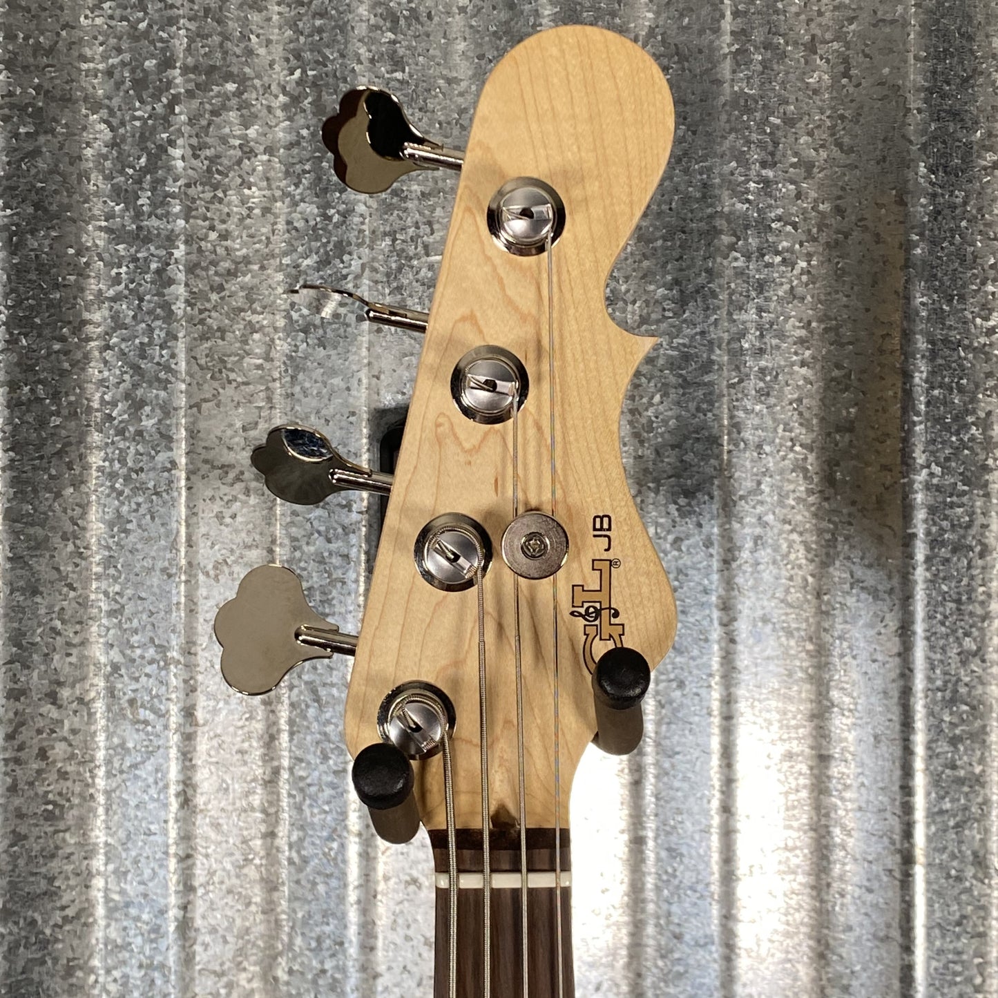 G&L USA JB 4 String Bass Royal Purple Metallic Empress & Bag #9150 Blem
