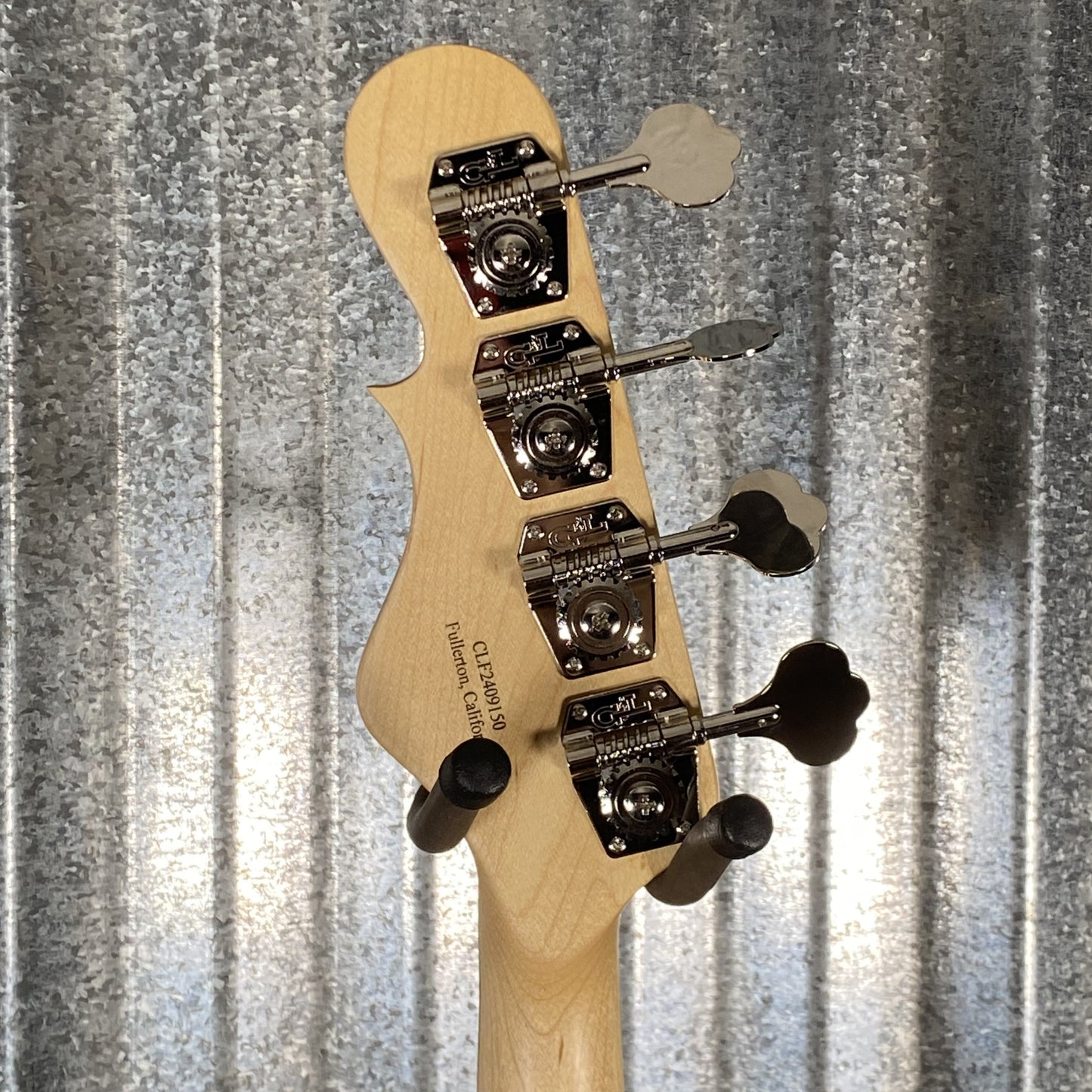 G&L USA JB 4 String Bass Royal Purple Metallic Empress & Bag #9150 Blem