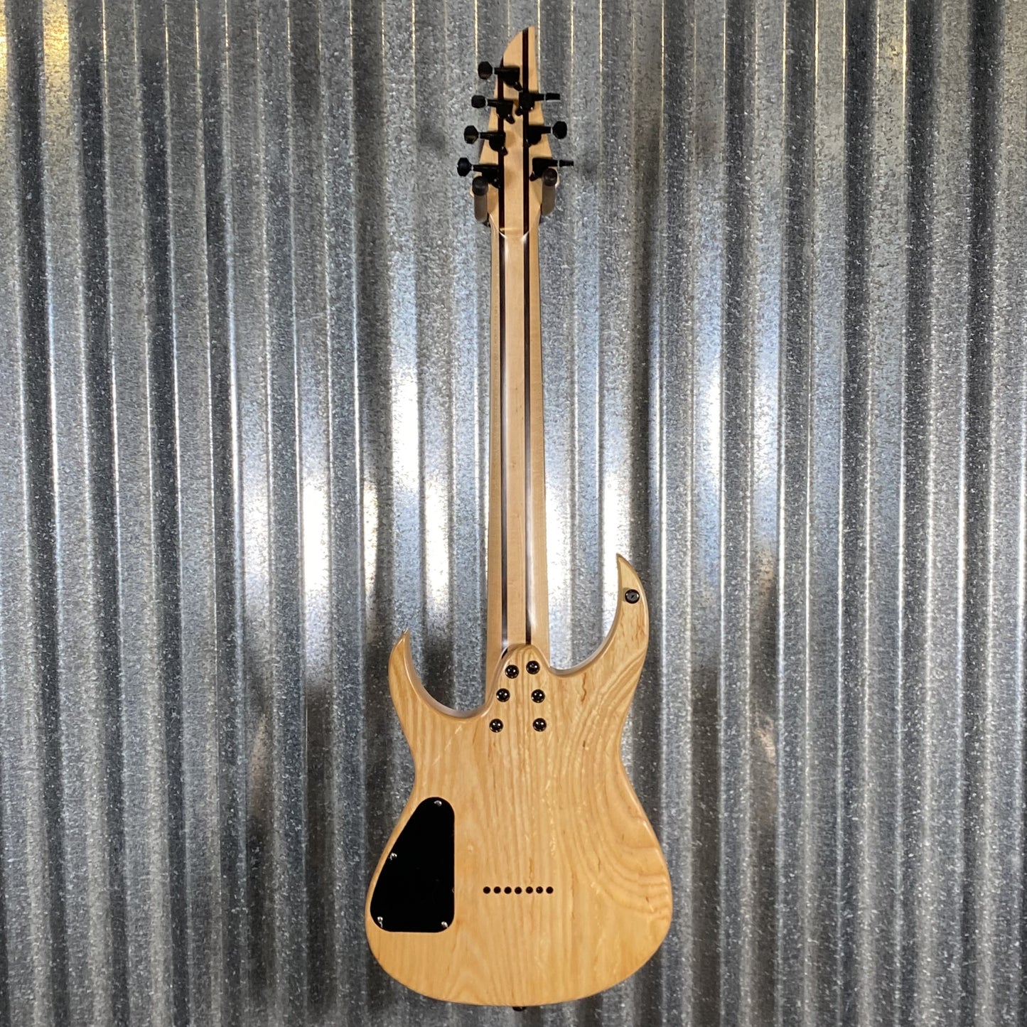 ST Guitars Metal 7 String Brown Figured Top Bolt On Hard Tail Guitar #1 Used