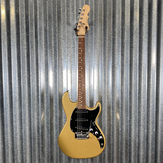 G&L USA CLF Research Skyhawk Pharaoh Gold Firemist Guitar & Bag #6121 Used