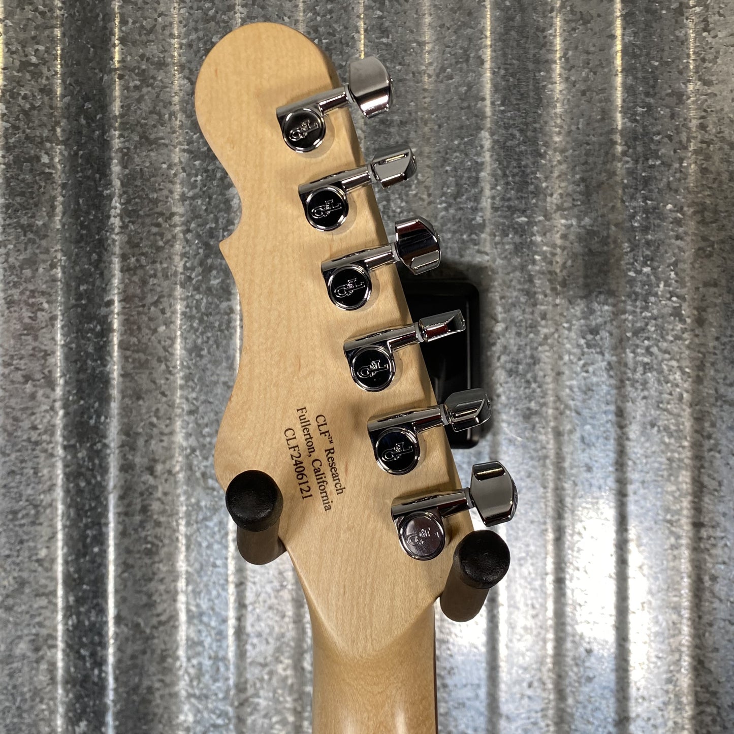 G&L USA CLF Research Skyhawk Pharaoh Gold Firemist Guitar & Bag #6121 Used