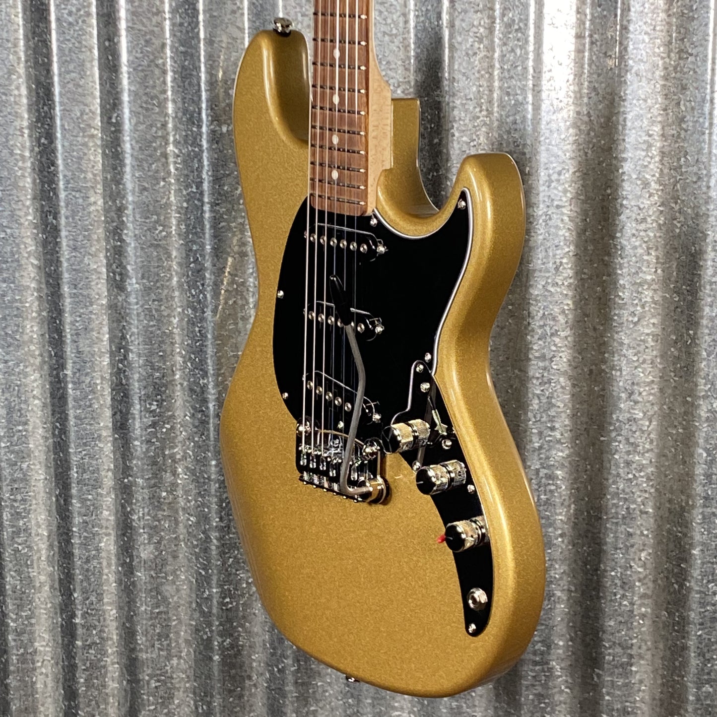 G&L USA CLF Research Skyhawk Pharaoh Gold Firemist Guitar & Bag #6121 Used