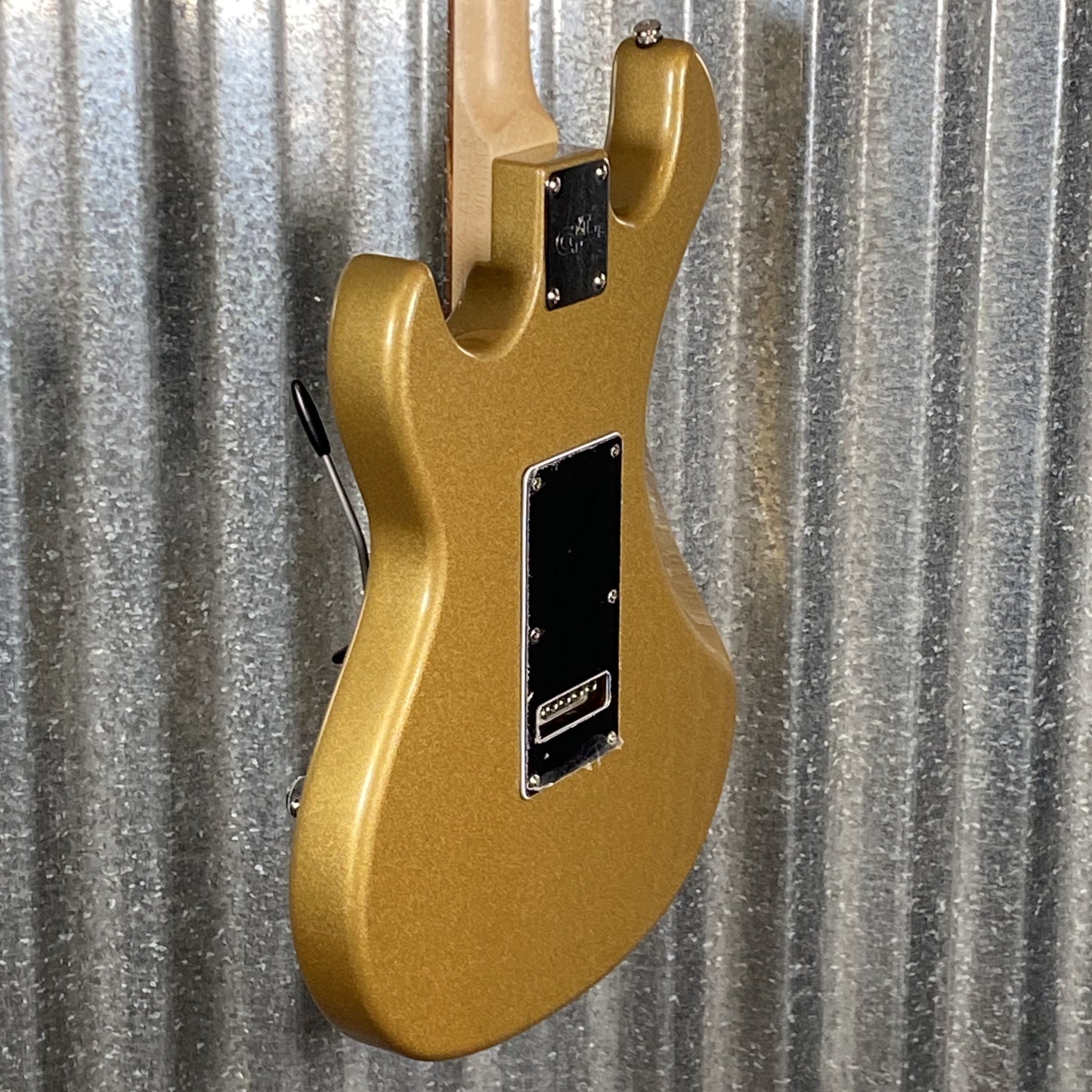 G&L USA CLF Research Skyhawk Pharaoh Gold Firemist Guitar & Bag #6121 Used