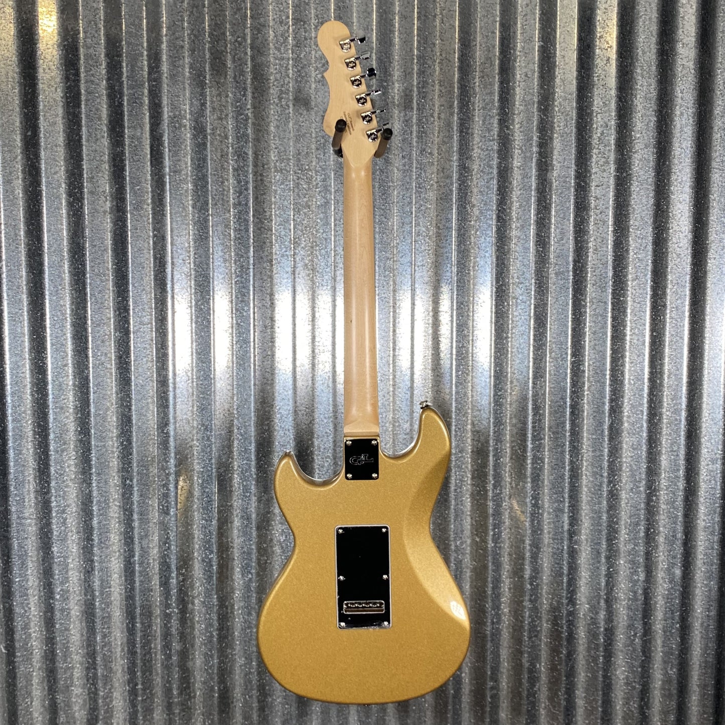 G&L USA CLF Research Skyhawk Pharaoh Gold Firemist Guitar & Bag #6121 Used