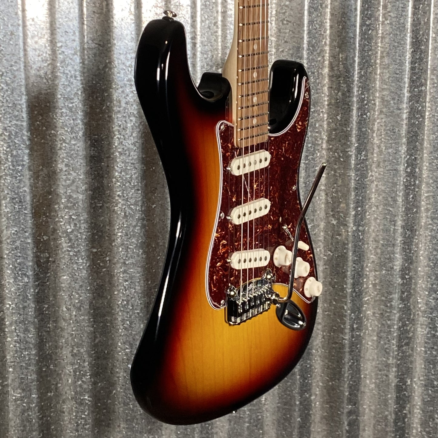 G&L USA BTO Legacy 3 Tone Sunburst Guitar & Bag #8204 Used