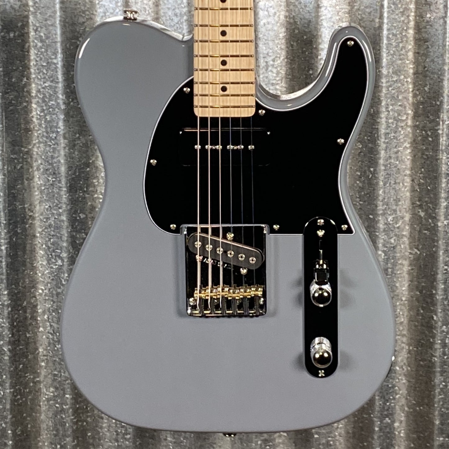 G&L USA Fullerton Deluxe ASAT Classic Bluesboy 90 Pearl Grey Guitar & Bag #8076 Used