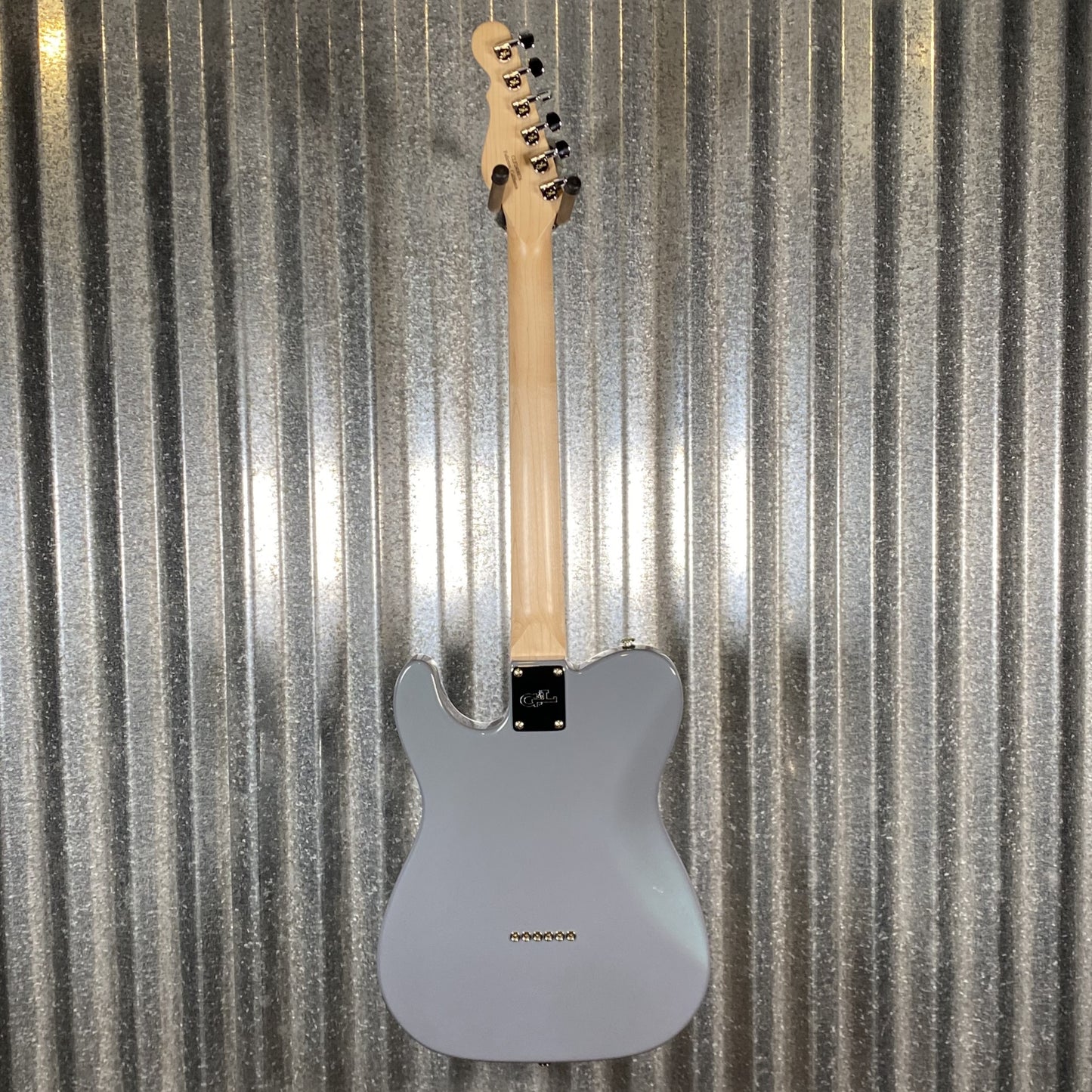 G&L USA Fullerton Deluxe ASAT Classic Bluesboy 90 Pearl Grey Guitar & Bag #8076 Used