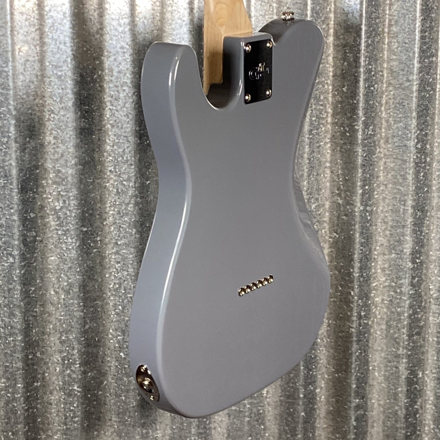 G&L USA Fullerton Deluxe ASAT Classic Bluesboy 90 Pearl Grey Guitar & Bag #8076 Used