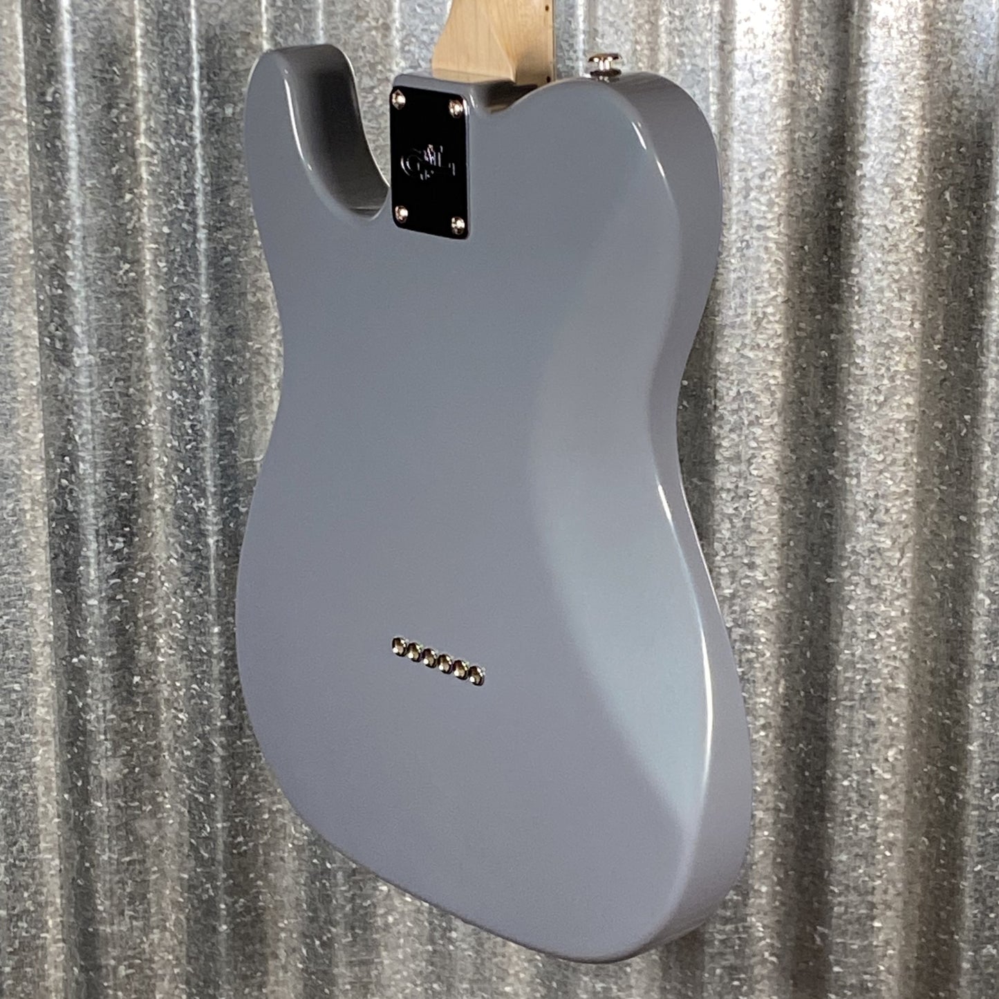 G&L USA Fullerton Deluxe ASAT Classic Bluesboy 90 Pearl Grey Guitar & Bag #8076 Used