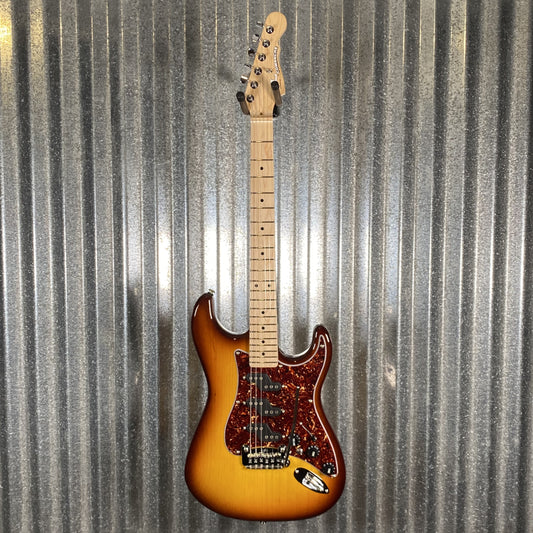 G&L USA Fullerton Deluxe Comanche Old School Tobacco Sunburst Guitar & Bag #2153 Used