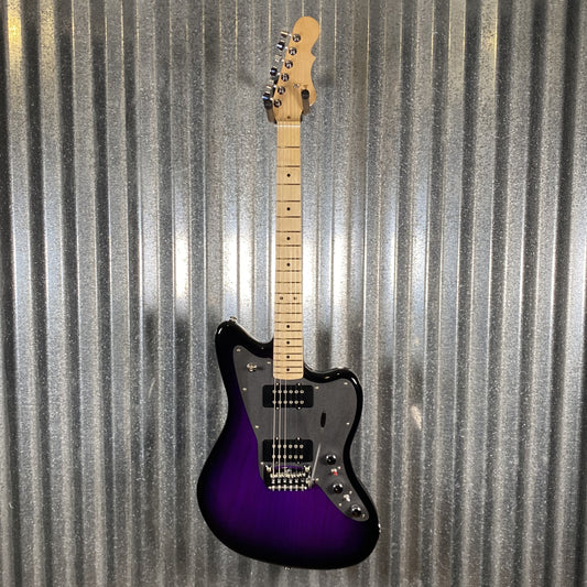 G&L USA CLF Research Doheny V12 Purpleburst Guitar & Bag #1183 Used