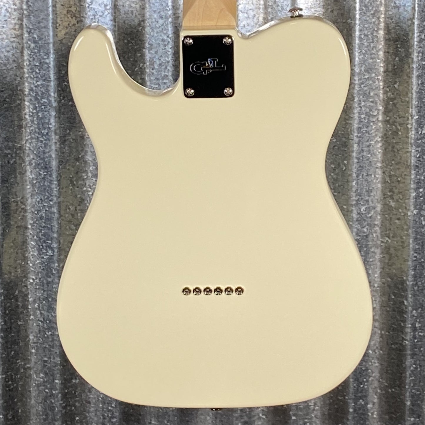 G&L USA Limited Edition ASAT Classic Thinline Semi Hollow Vintage White Guitar & Bag #7107 Used