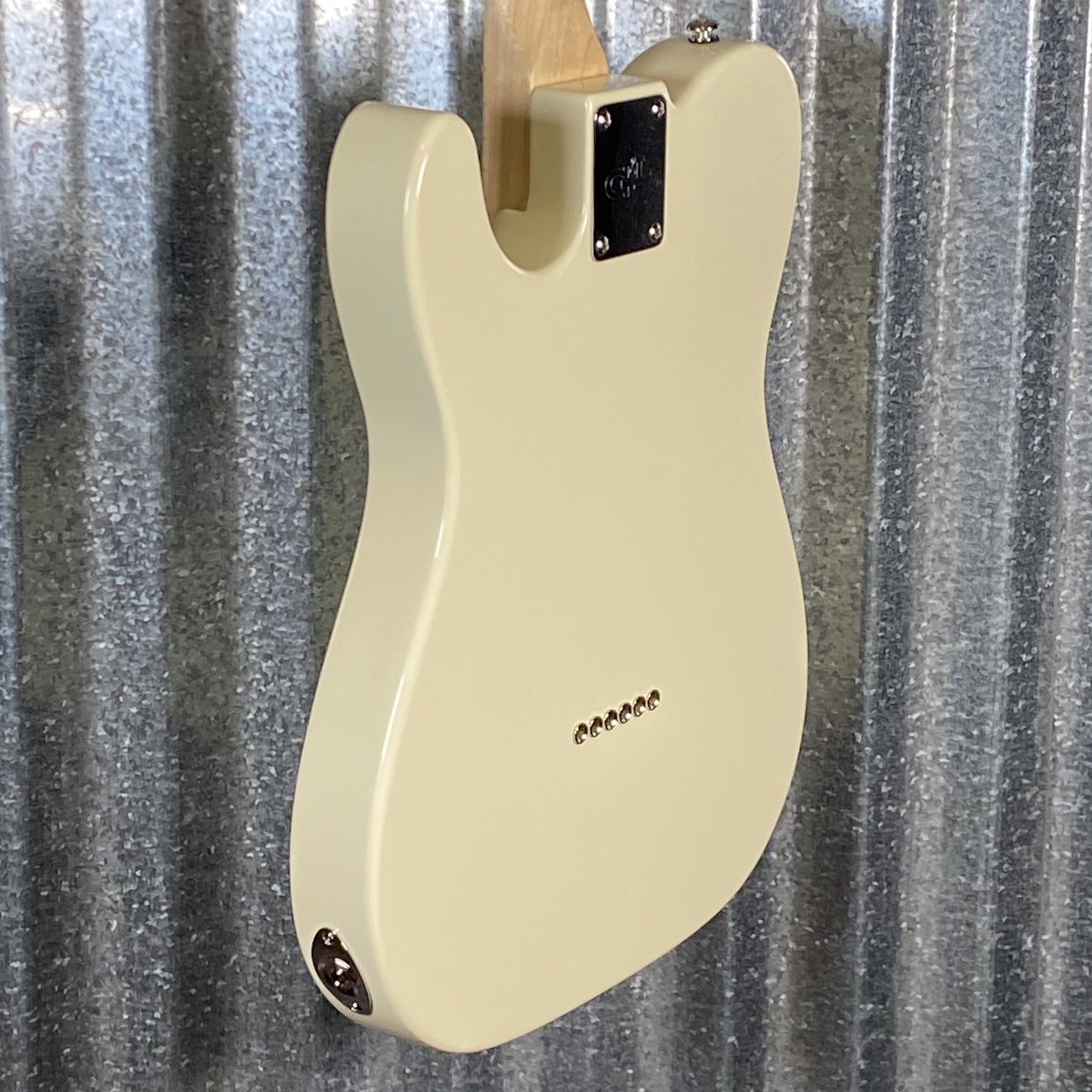 G&L USA Limited Edition ASAT Classic Thinline Semi Hollow Vintage White Guitar & Bag #7107 Used