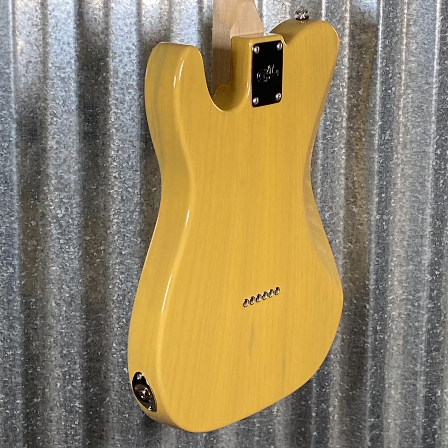 G&L USA Fullerton Deluxe ASAT Classic Bluesboy Butterscotch Blonde Guitar & Bag #1079 Used