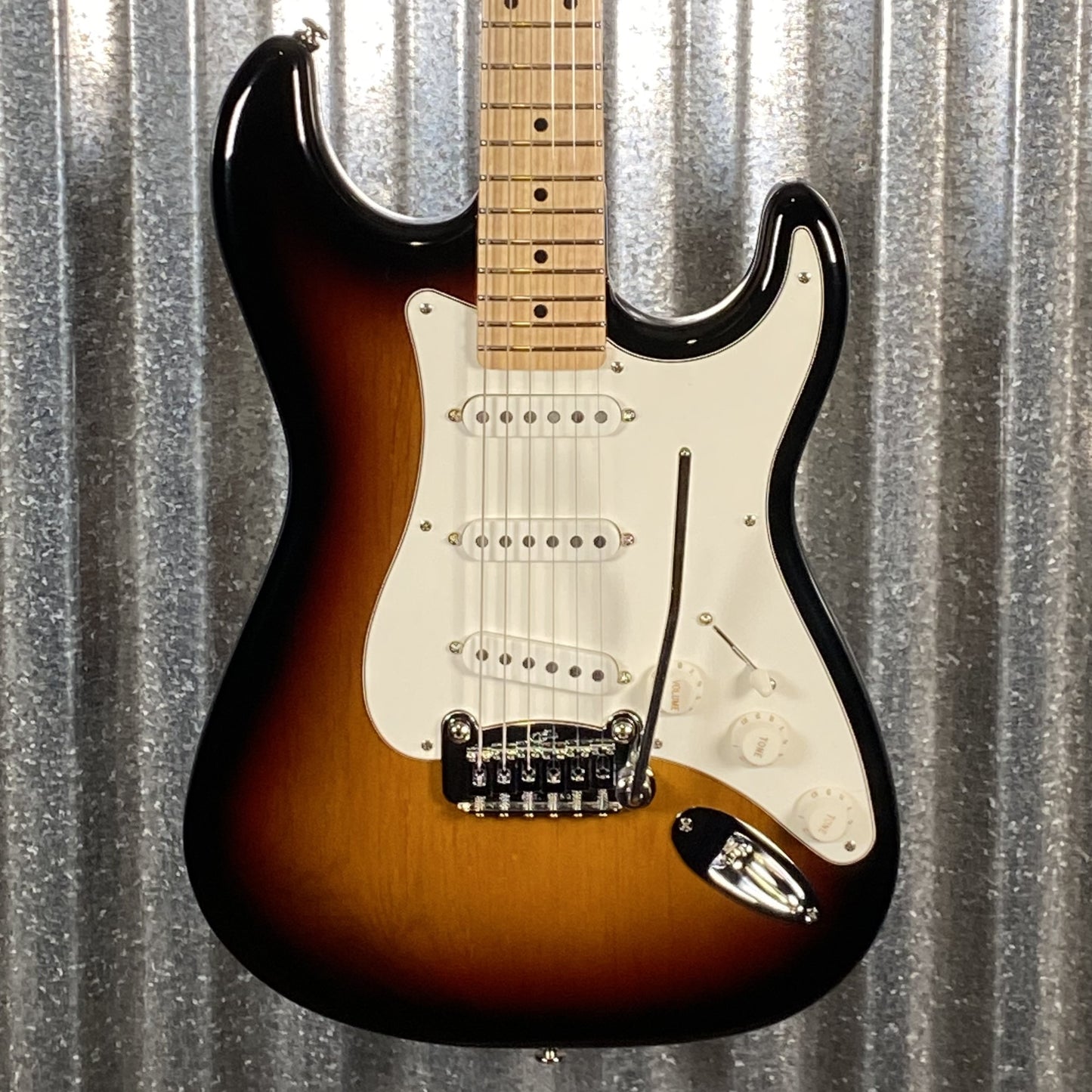 G&L USA Fullerton Deluxe Legacy 3 Tone Sunburst Guitar & Bag #2072 Used