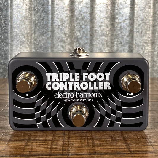 Electro-Harmonix EHX Triple Foot Controller 3 Button Remote Guitar Amp & Effect Pedal TRS Footswitch Used