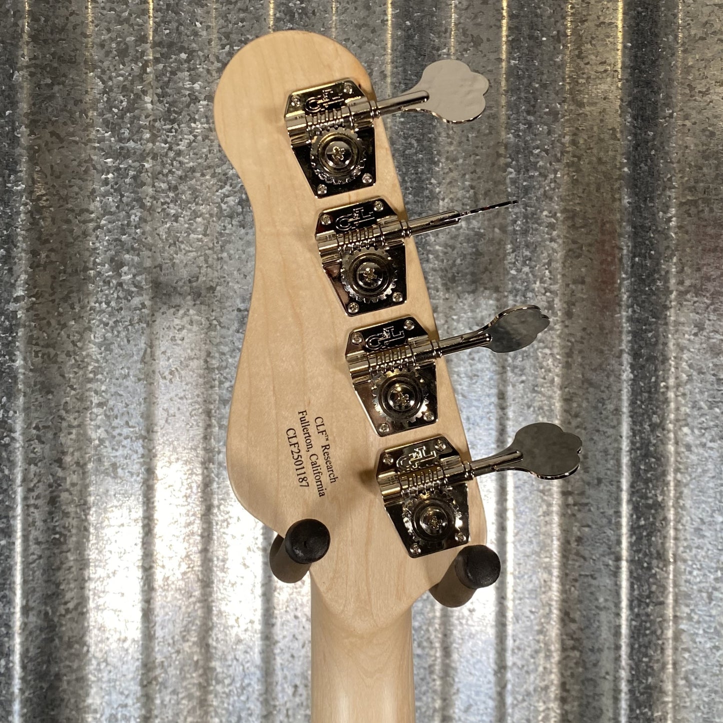 G&L USA CLF Research L-2000 Pharaoh Gold 4 String Bass & Bag L2000 #1187 Used