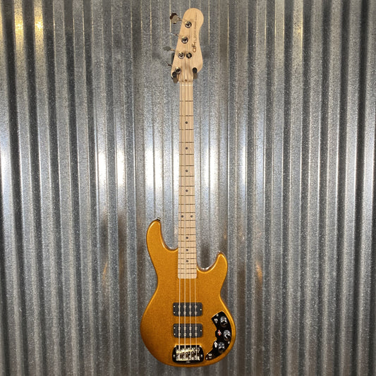 G&L USA CLF Research L-2000 Pharaoh Gold 4 String Bass & Bag L2000 #1187 Used