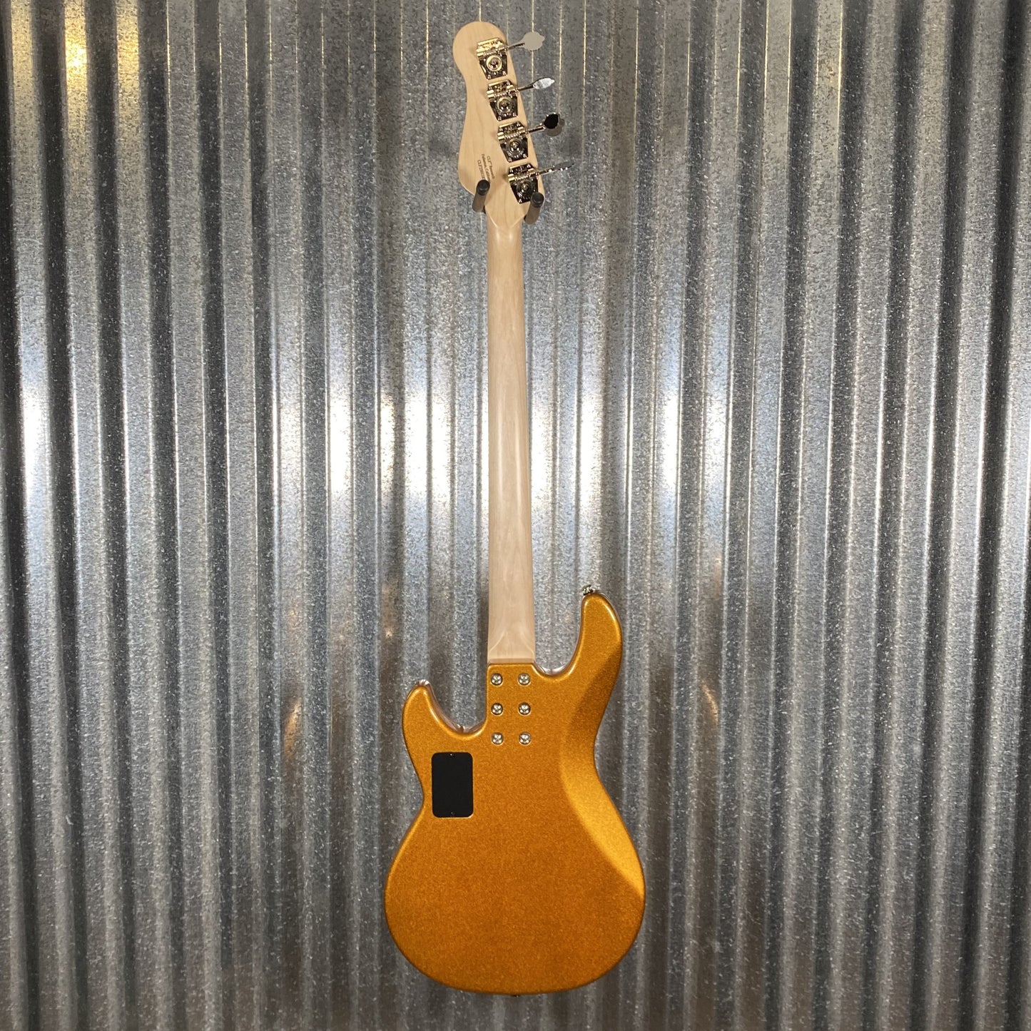 G&L USA CLF Research L-2000 Pharaoh Gold 4 String Bass & Bag L2000 #1187 Used